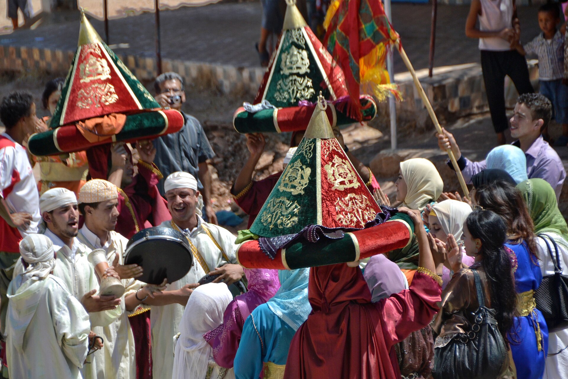 Cortège de mariage marocain